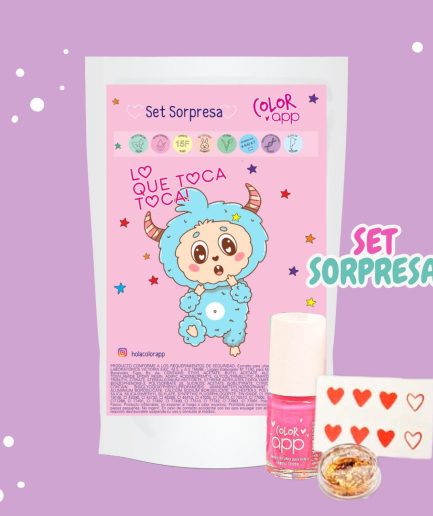 Sets Sorpresa con esmalte NUEVOS DISEÑOS!