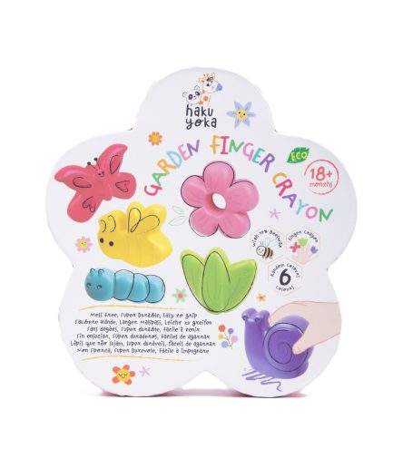 Crayones Garden Finger x 6 Haku Yoka