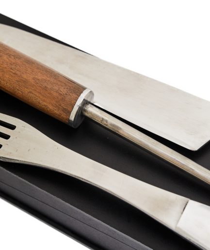 Juego de Cuchillo, Tenedor y Chaira