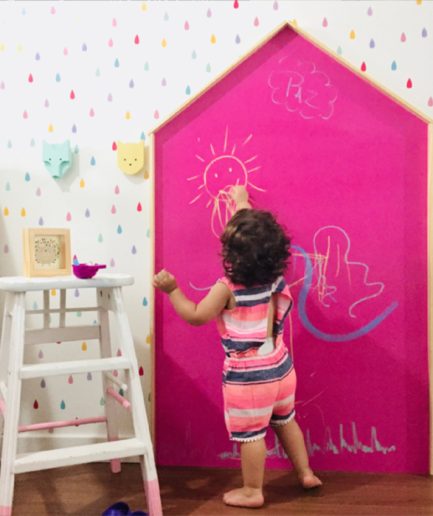 Pintura de Tiza Pizarrón