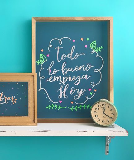 Pintura de Tiza Pizarrón