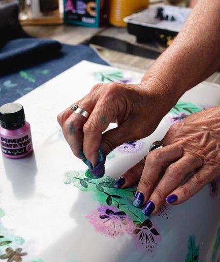 Pintura para Tela: Kit Metalizadas