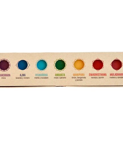 Caja de Jabones Siete Chakras Mies