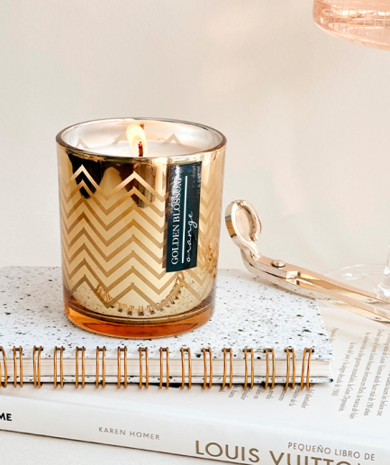 GOLDEN BLOSSOM CANDLE