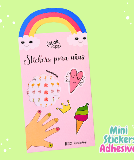 Mini Stickers para uñas