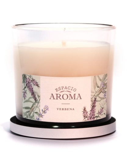 Vela de Soja Aromática 250 g Línea Clásica Verbena Espacio Aroma