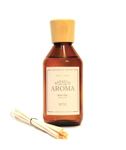 Difusor Ambiental 250 ml Línea Botánica Campos de Lavanda Espacio Aroma