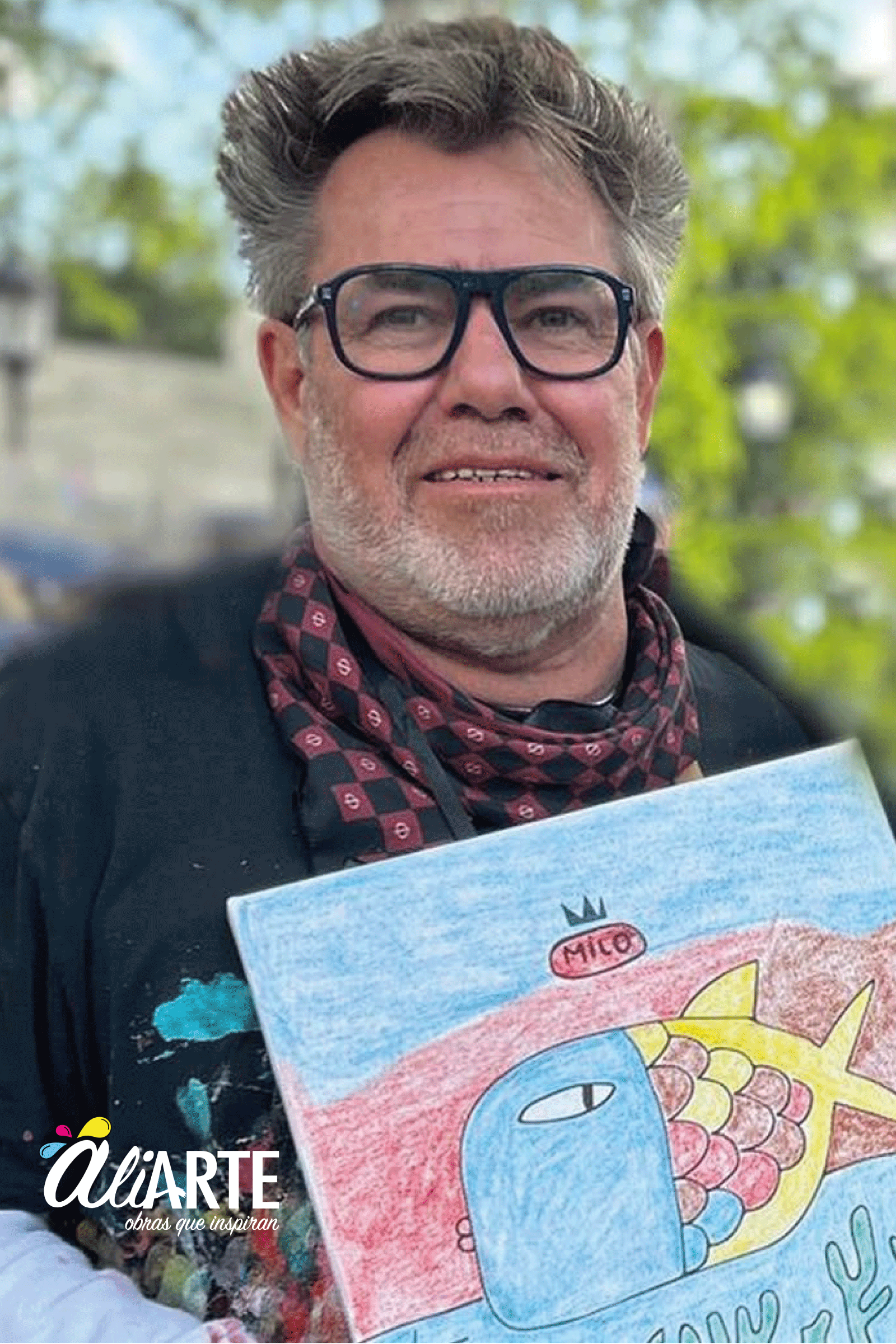 Acercamos el arte a todos con bastidores prediseñados de artistas reconocidos como Milo Lockett, Manu Paz, Nico Da Rocha, Ricardo Celma, ELefante Violeta y más.