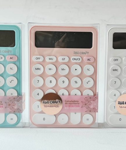 CALCULADORA PREMIUM DE ESCRITORIO IBICRAFT