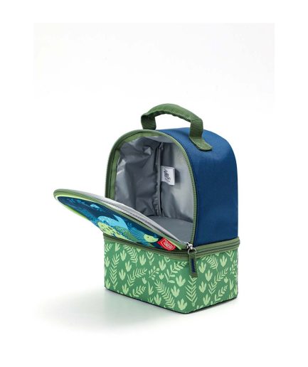 Lunchera Térmica con Doble Fondo Dinosaurios Thermos