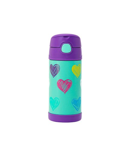 Botella Térmica con Sorbete Thermos Funtainer 355 ml Corazones