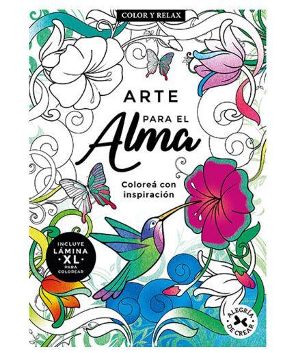 Libro Arte terapia colorear ARTE PARA EL ALMA