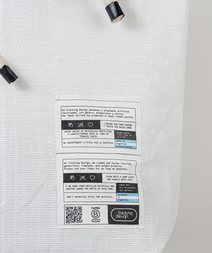 Bolsa de Compras -Tote Bag Mano -