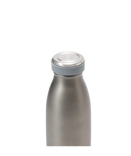 Botella Térmica 500 ml con Tapa a Rosca Thermos Gris