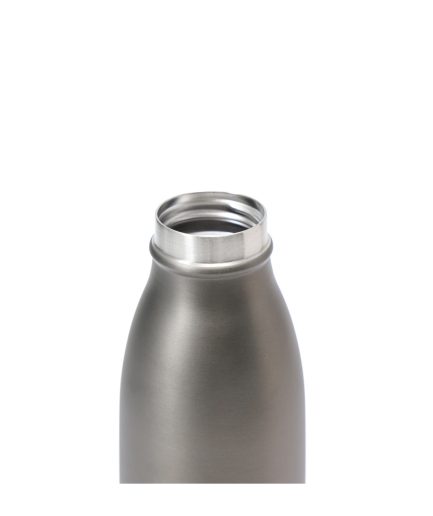 Botella Térmica 500 ml con Tapa a Rosca Thermos Gris