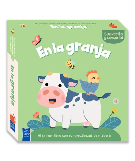 Mi primer libro con rompecabezas de madera