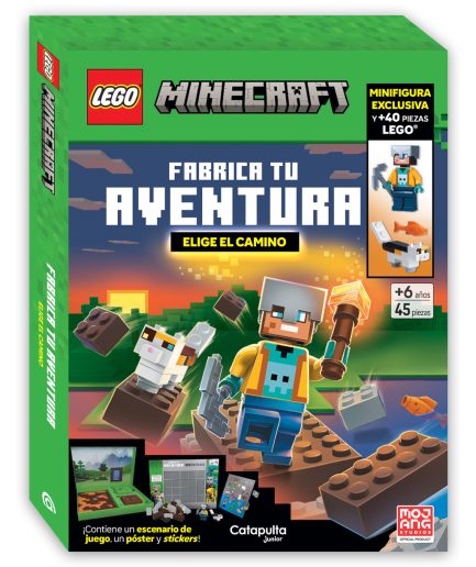 Lego Minecraft: Fabrica tu aventura, elige el camino