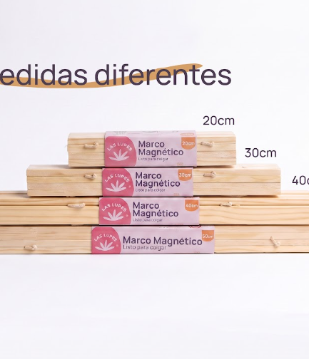 Marcos Magneticos - 4 medidas - Las Lupes