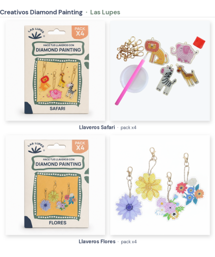 Diamond Painting - Kits creativos - Las Lupes