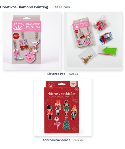 Diamond Painting - Kits creativos - Las Lupes