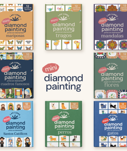 Mini Diamond Painting - Las Lupes