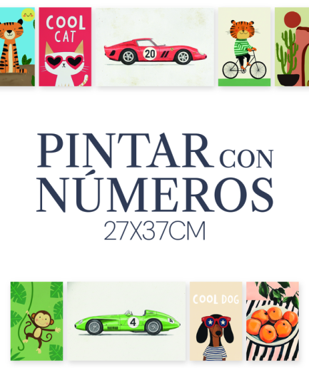 Pintando con Números 27x37 - Las Lupes